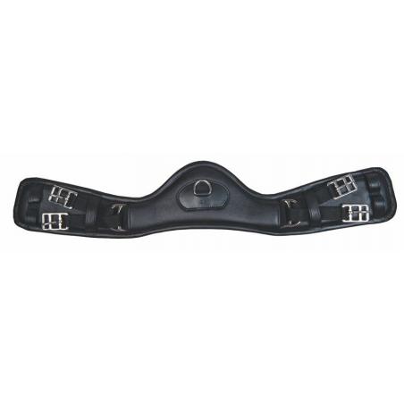 Cincha De Cuero -Dressage Anatomic- Elástica
