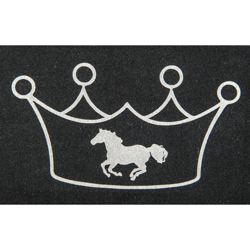Pegatina, Corona Con Caballo