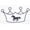 Pegatina, Corona Con Caballo