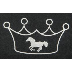 Pegatina, Corona Con Caballo