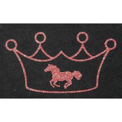 Pegatina, Corona Con Caballo