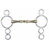 Bocado Pessoa De Plata Alemana, 16 Mm Con Anillos