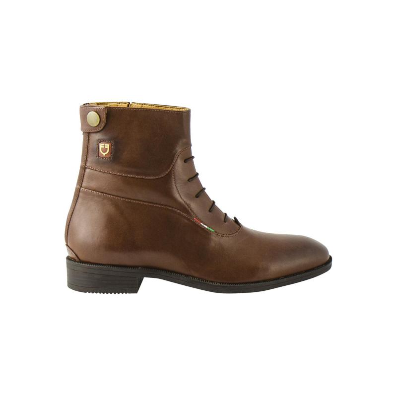 Equestro Jodhpur Vesuna Ankle Boots With Rear Zip And Front Stretch