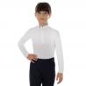 Equestro Anahid Model Girl Polo Shirt In Stretch Material