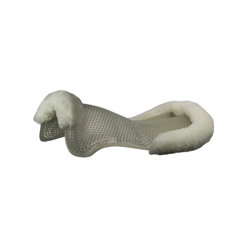 Acavallo Classic Gel Pad With Back Riser Cut Out Eco-Wool