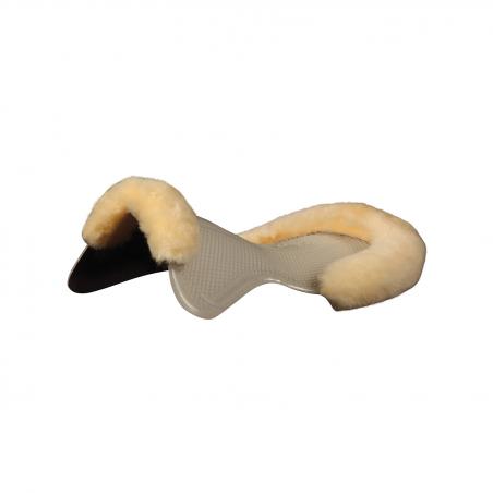 Acavallo Classic Gel Pad Cut Out 1/2 Sheepskin Edge With Dri-Lex