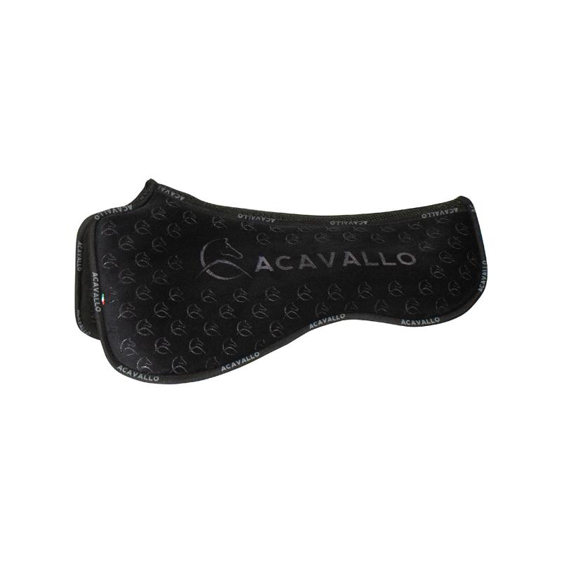 Acavallo Withers Shaped Spine Free Close Contact Dressage Pad With Memory Foam And Silicon Grip System