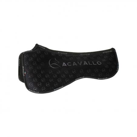 Acavallo Withers Shaped Spine Free Close Contact Dressage Pad With Memory Foam And Silicon Grip System