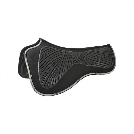 Acavallo Withers Shaped Spine Free Close Contact 3D Spacer Classic Gel Dressage Pad With Memory Foam