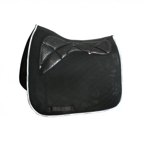 Acavallo 3D Spacer Memory Foam Ac Grip Gel Square Dressage Pad