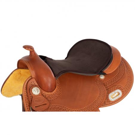 Acavallo Western Classic Gel 10Mm Thickness Seat Saver With Dri-Lex