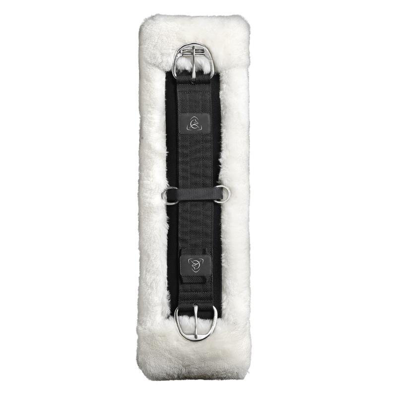 Acavallo Western Wide Classic Gel Girth Saver With Sheepskin