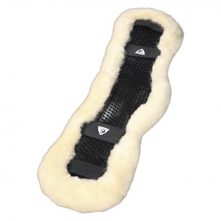 Acavallo Shaped Classic Gel Short Girth Saver With Eco-Wool