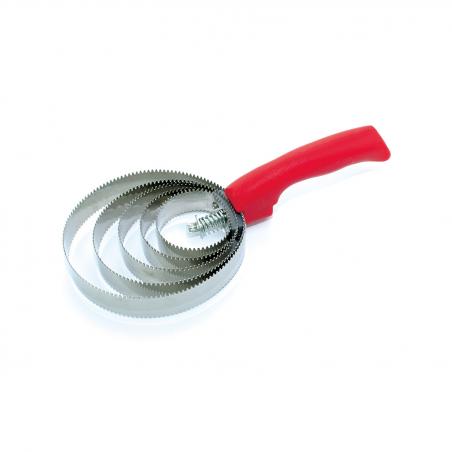 Round Metallic Curry Cumb Large Size