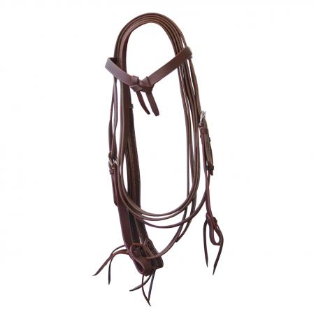 Lakota Western Bridle With Reins Futurity Browband