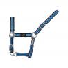 Foal Nylon Bicolor Halter With Double Adjustment And Snap Hook