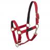 Nylon Halter With Leather Reinforcement