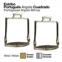  Estribo Portugués Argola Cuadrado