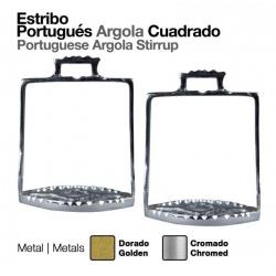  Estribo Portugués Argola Cuadrado
