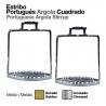  Estribo Portugués Argola Cuadrado