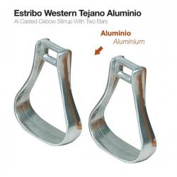  Estribo Western Tejano Aluminio 22124-46