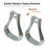  Estribo Western Tejano Aluminio 22124-46