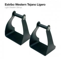 Estribo Western Tejano Negro Th-5443