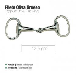  Filete Oliva Inox Grueso 21930