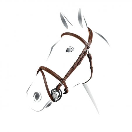 Equestro Jumping Model Bridle
