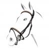 Equestro Clincher Bridle Model With Rose Gold Fittings Without Reins