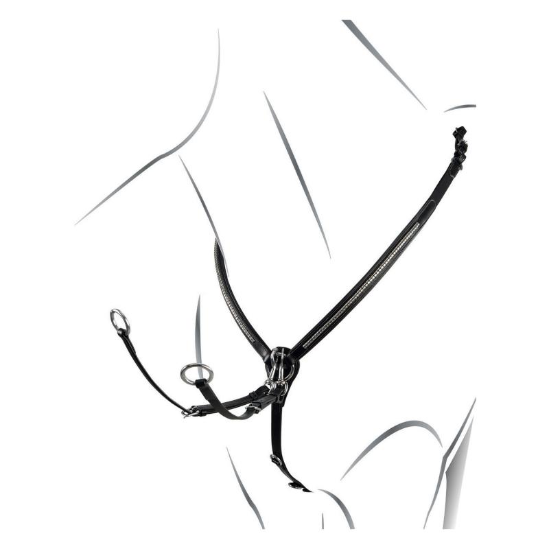 Equestro Silver Clincher Model Breastplate