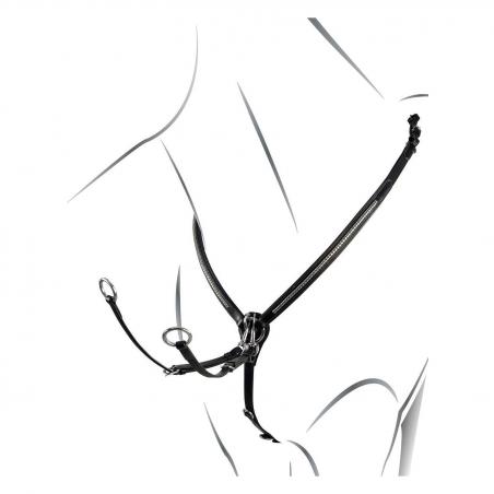 Equestro Silver Clincher Model Breastplate