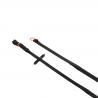 Equestro Rubber Reins Kris Rose Gold Fittings Model
