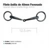  Filete Anilla De 40mm Pavonado 12.5cm