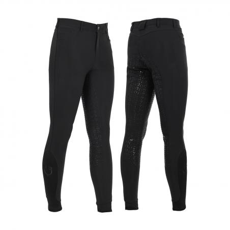 Equestro Man Riding Breeches Full Grip Aria Model
