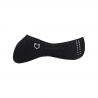 Equestro Memory Foam Pad W/grip And Perforated Fabric On The Withers White Logo