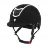 Equestro Eclipse Plain Velvet Model Helmet