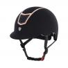 Equestro Eclipse Plain Velvet Model Helmet