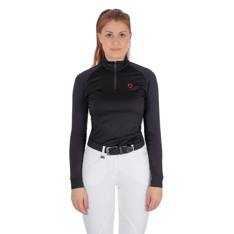 Equestro Woman Layer Base In Technical Fabric