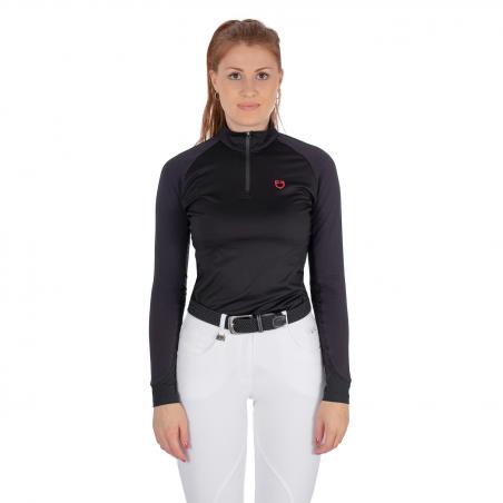 Equestro Woman Layer Base In Technical Fabric