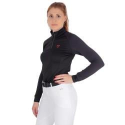 Equestro Woman Layer Base In Technical Fabric