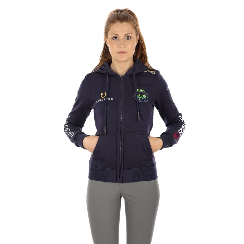 Multilogo Woman Hoodie