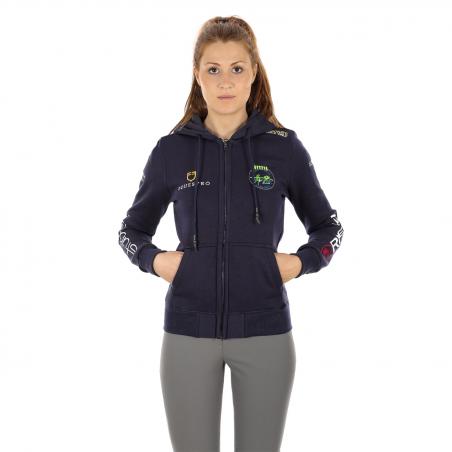 Multilogo Woman Hoodie