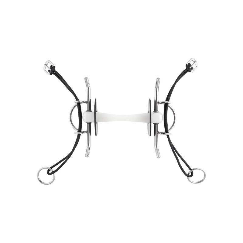 Nathe Full Cheek Gag Bit 20Mm With Flex. Mullen Mouth
