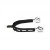 Ultra Fit Extra Grip Spurs With Balkenhol Fastening - Stainless Steel, 25 Mm Rounded Roller Horiz.
