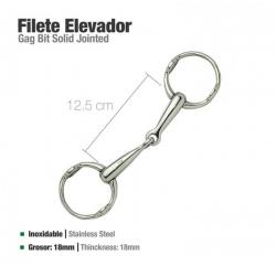  Filete Elevador Inox 212622 12.5cm