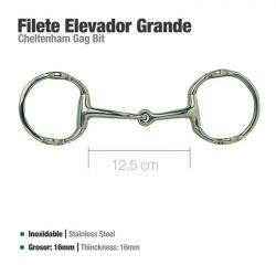  Filete Elevador Inox Grande 212611 12.5cm