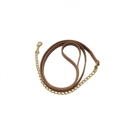 Lakota Leather Lead With Chain