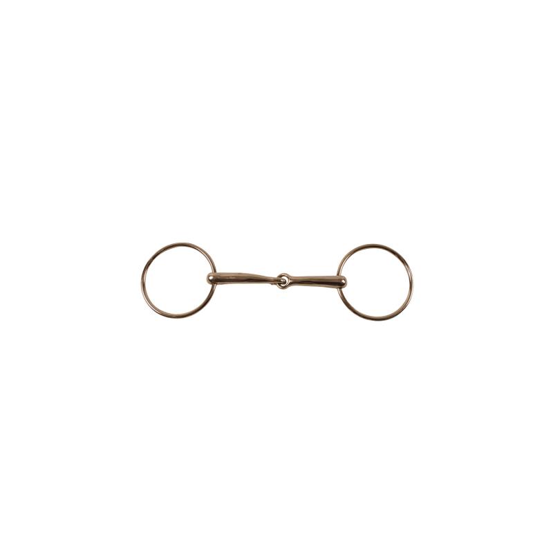 Solid Mouth Snaffle Bit