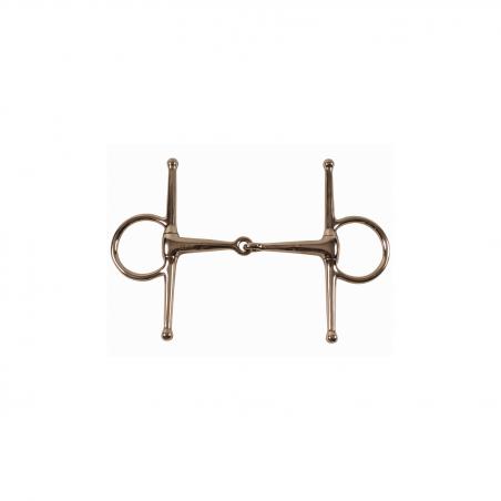 Solid Full Cheeck Snaffle Bit